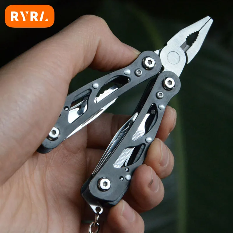 Daicamping DL1 Extra Cutter Multifunctional Foldable EDC Folding Knife Multitools Scissors Saw Clamp Multi Tools / Clip Pliers