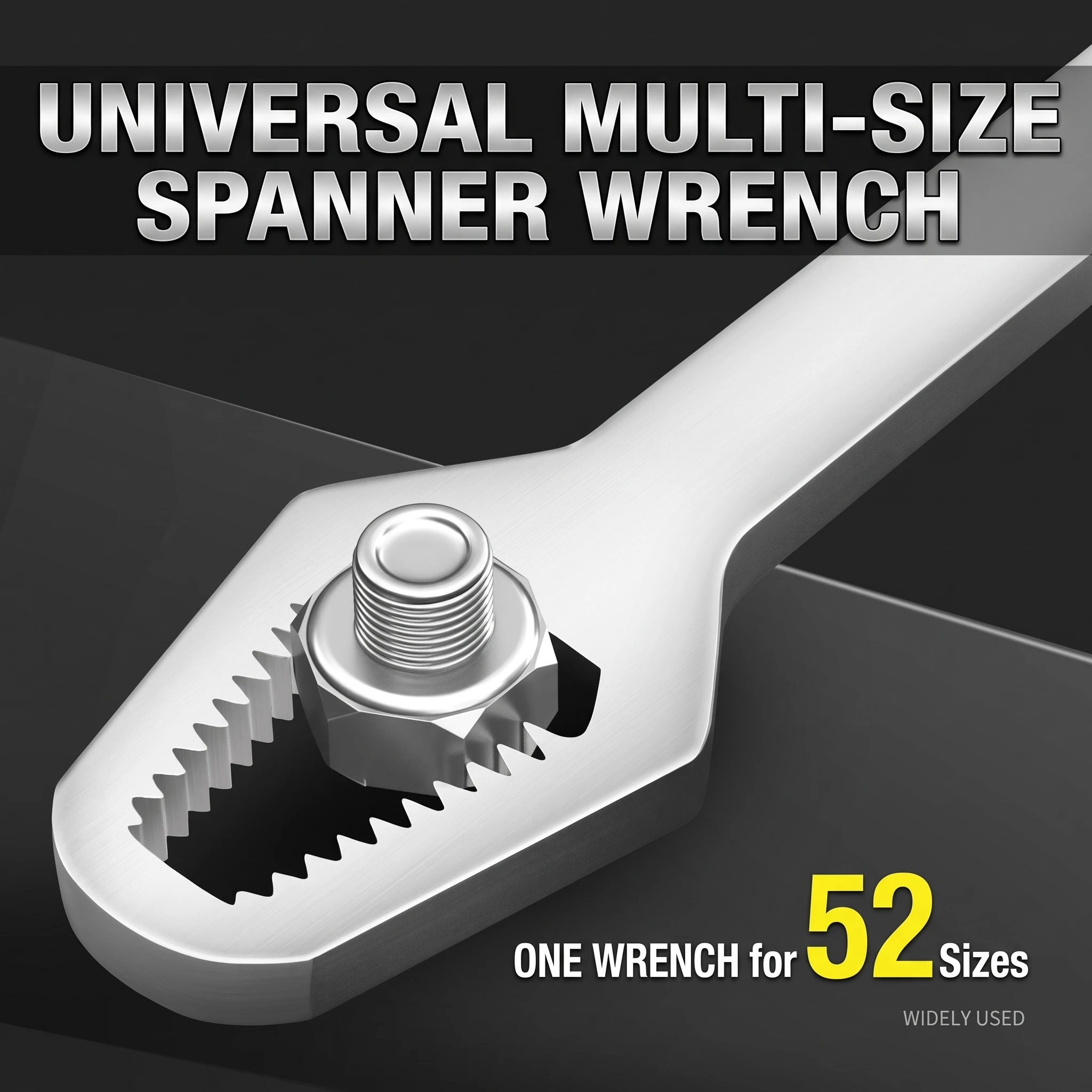 Universal Torx Wrench 8-24mm Self-Tightening Double-Ended Spanner Cr-V Steel Hand Tool for Auto Repair Mechanical DIY Project