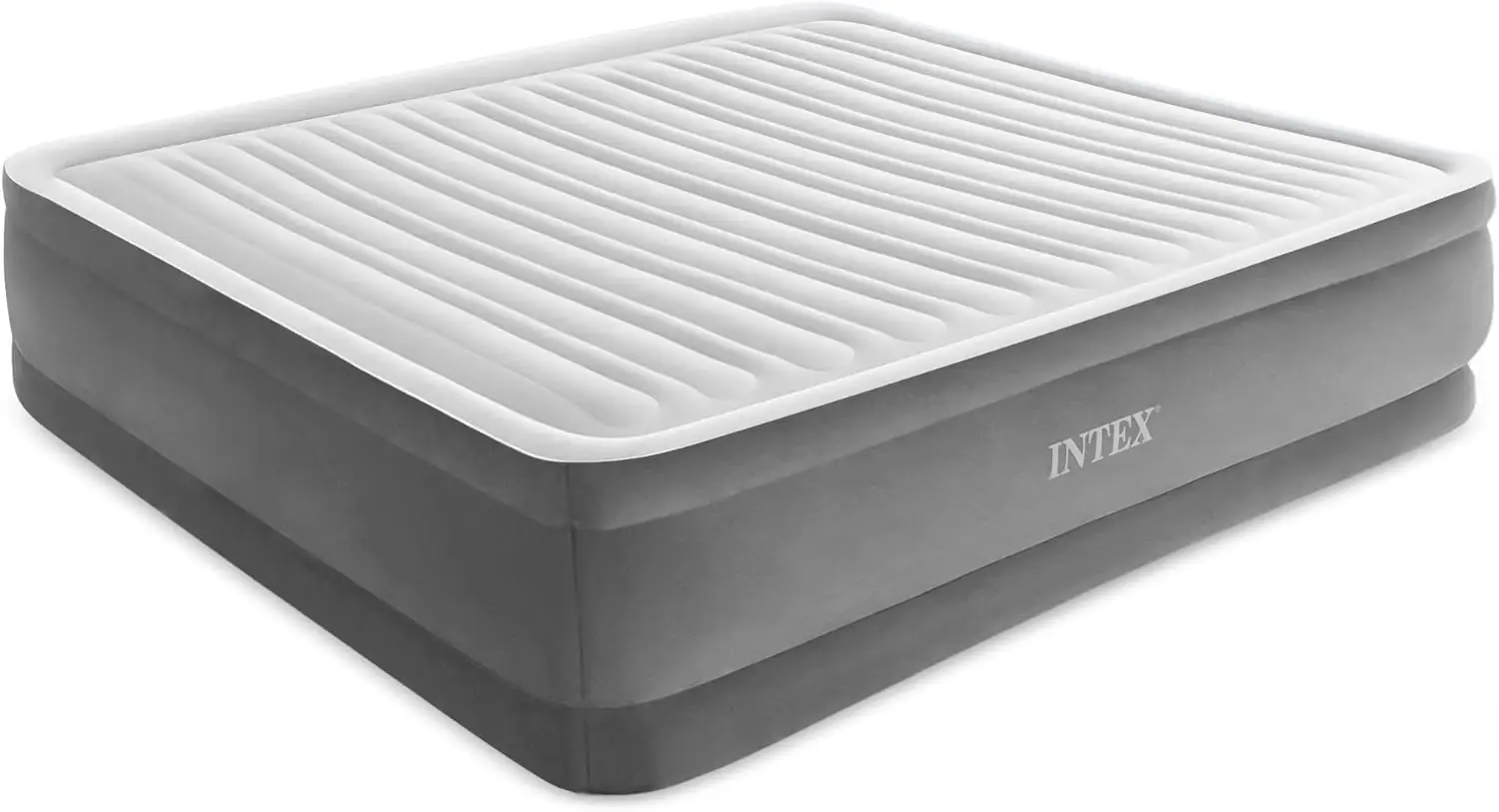 

King Size Air Mattress with Built-in Pump, 18in Height for Camping & Travel - Portable Inflatable Bed