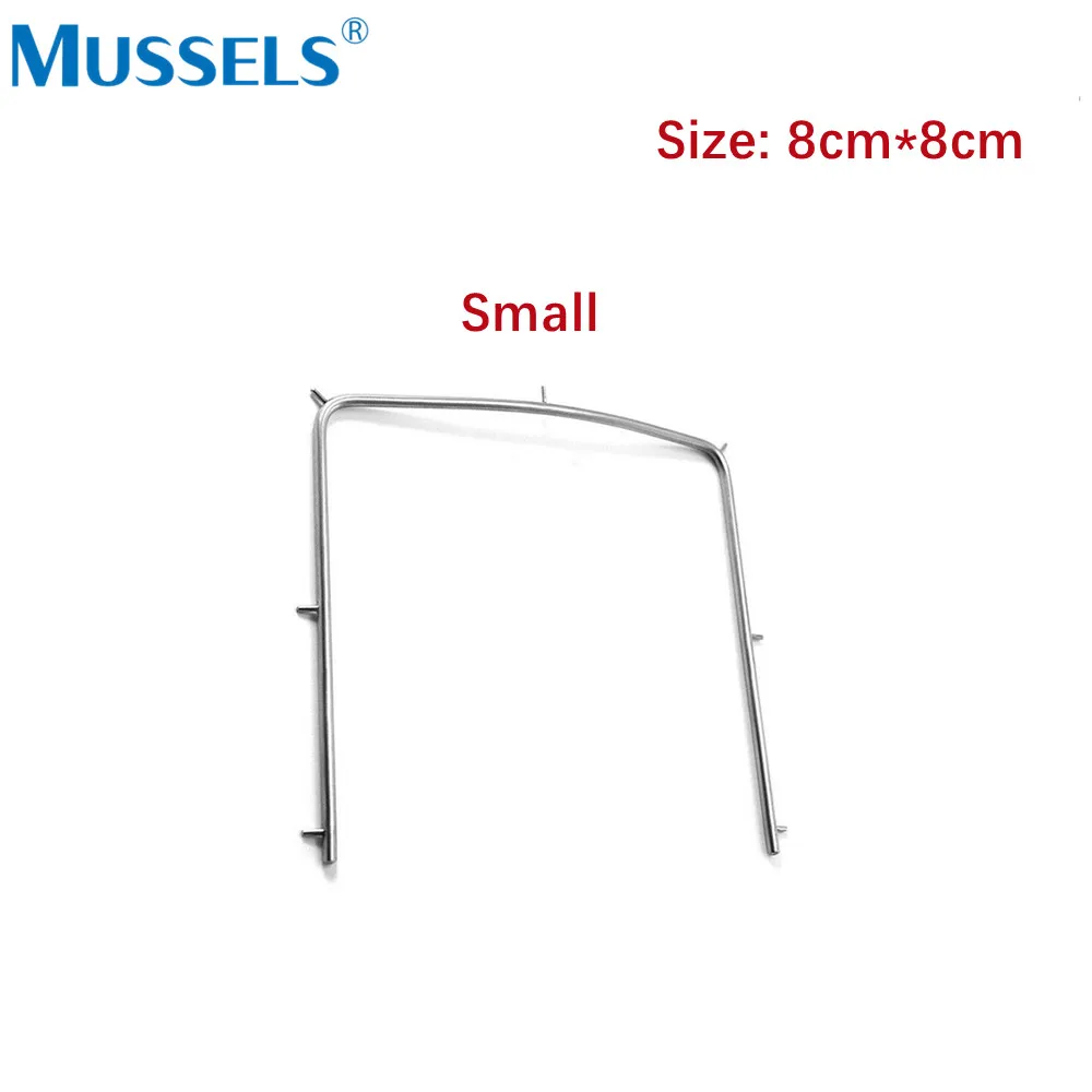 Tandheelkundige Rubber Damhouder Frame Roestvrij Staal Chirurgische Klemmen Endodontist Tandheelkunde Kliniek Instrument Autoclavable Mondopener