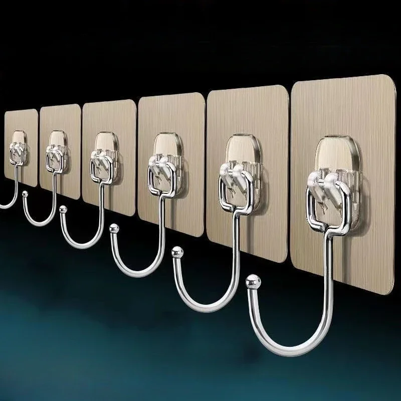 

Hook Super Adhesive Hook No punching, non-marking adhesive, kitchen wall, bathroom door, hang clothes and paste hooks