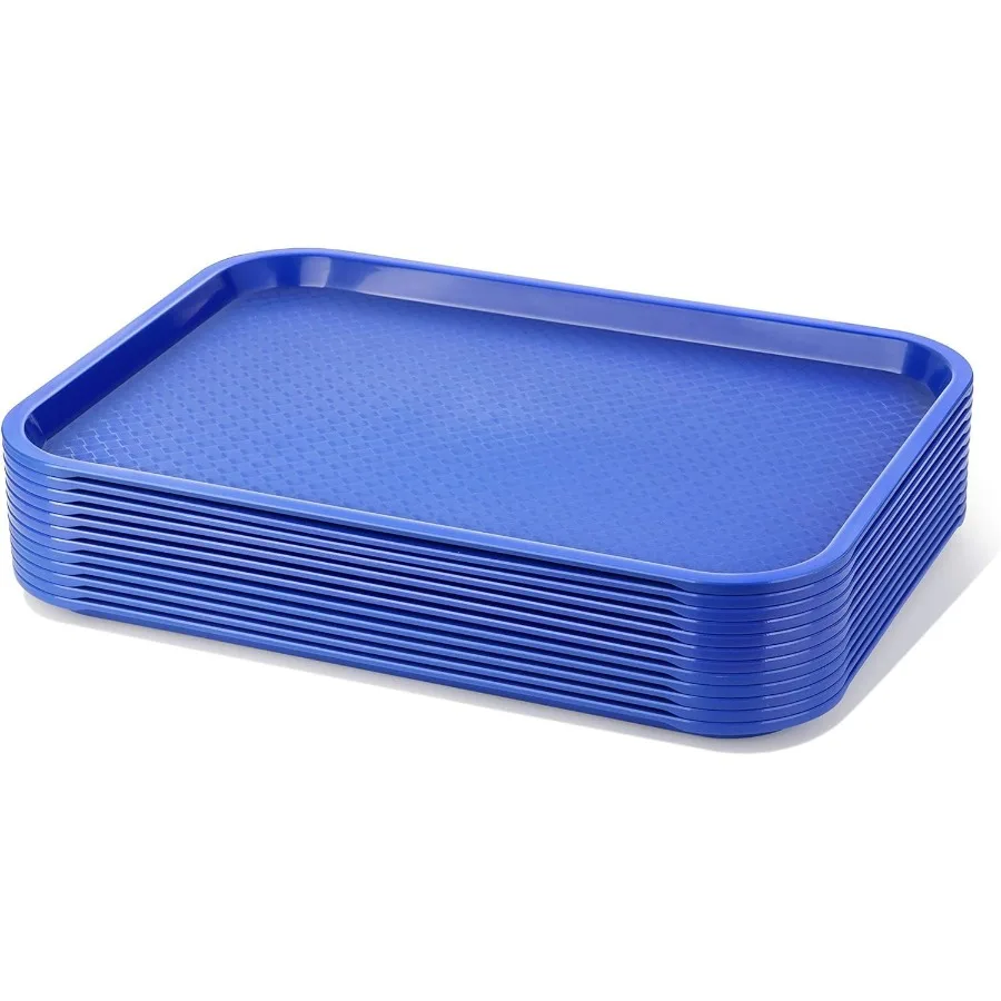 

Поднос для быстрого питания, набор из 12 шт. (синий, 12 x 16 дюймов)