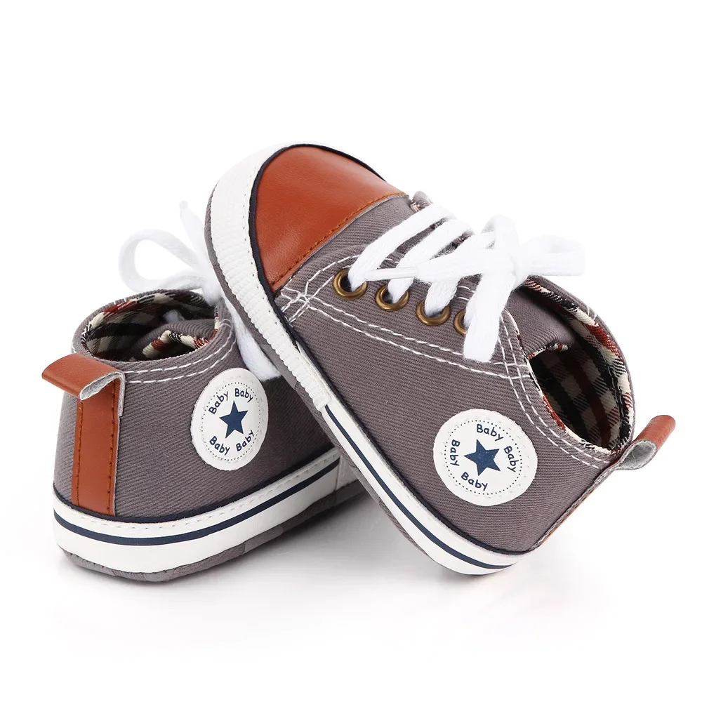 Popular multi-color men's and women's spring and autumn canvas baby toddler shoes wholesale 2486 total