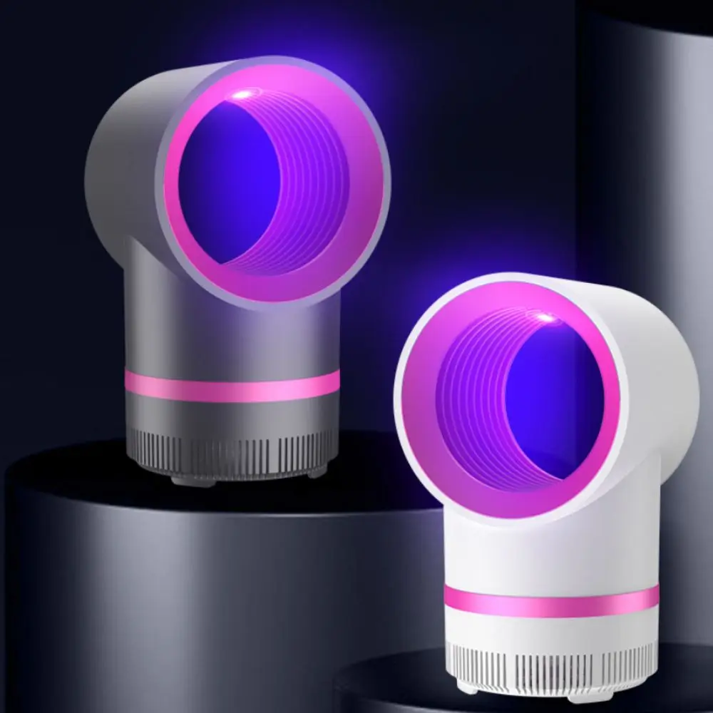 Silent Operation Mosquito Killer Lamp Low Power Consumption Compact Design Plug-in Mosquito Repellent Gentle Light Attraction
