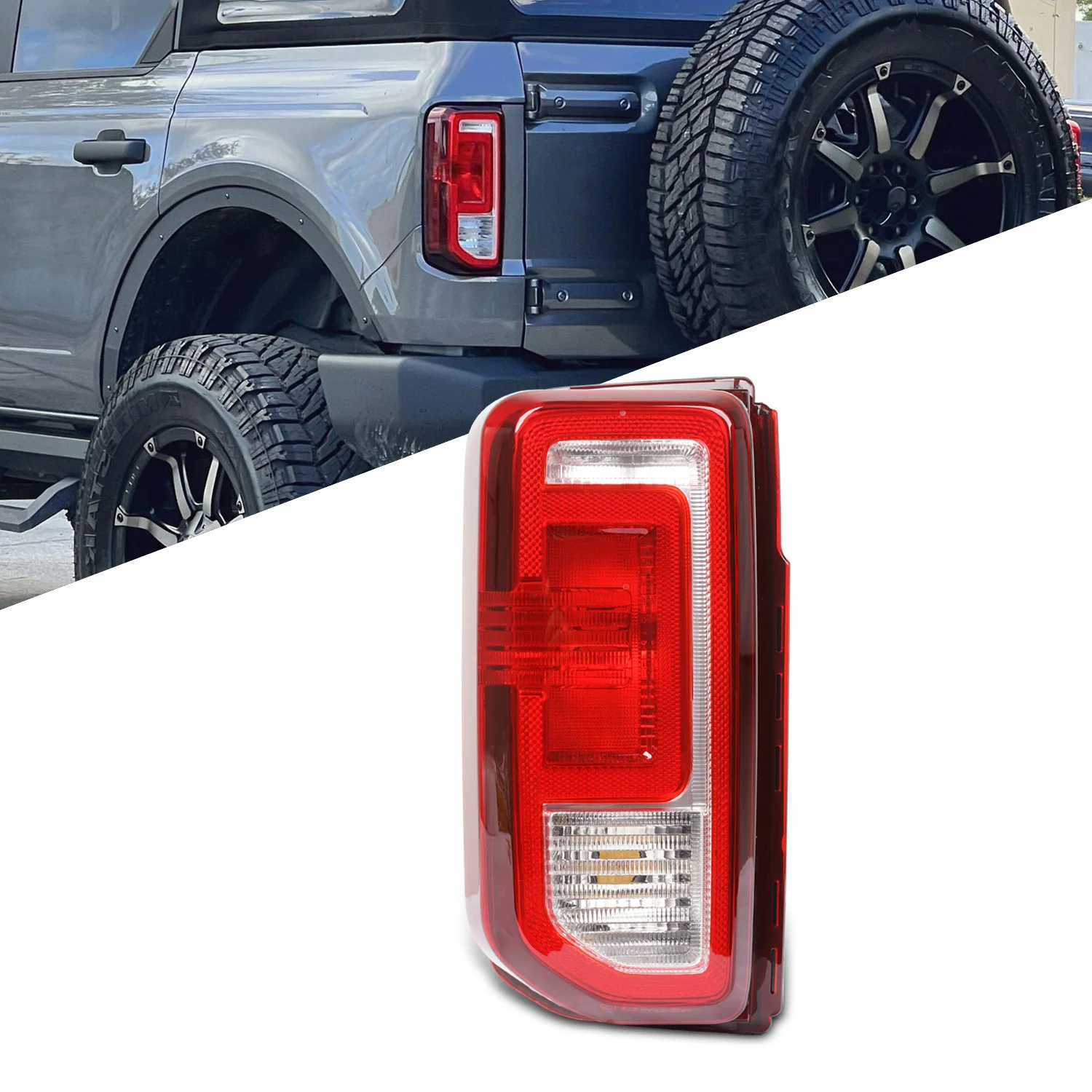 For Ford Mustang 2021 2022 2023 2024 taillights, rear bumper lights assembly, turn signal, reverse emergency brake light