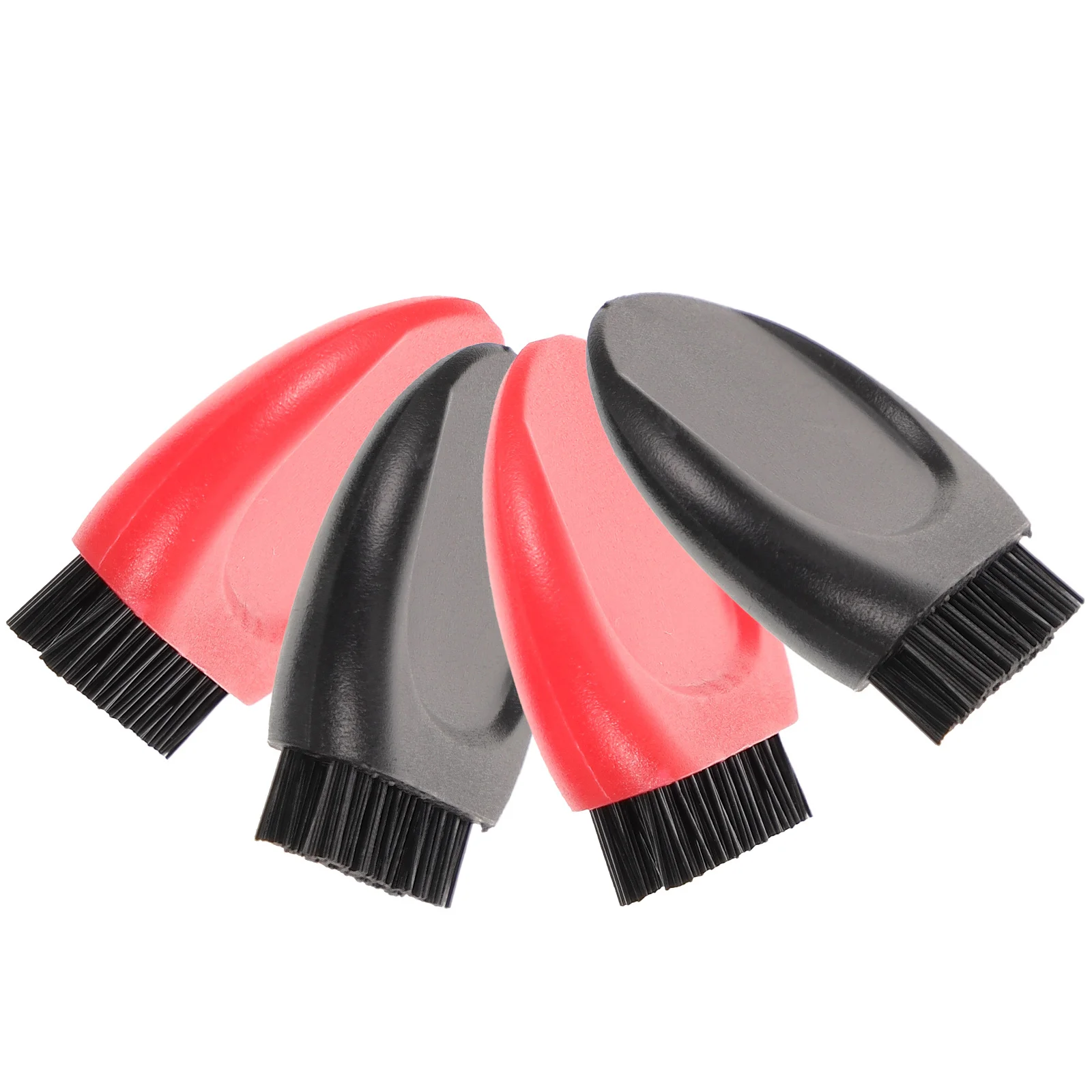 

4Pcs Golf Cleaning Brush Set Professional Club and Ball Brush Strong Nylon Bristles for Deep Groove Cleaning Easy Carry