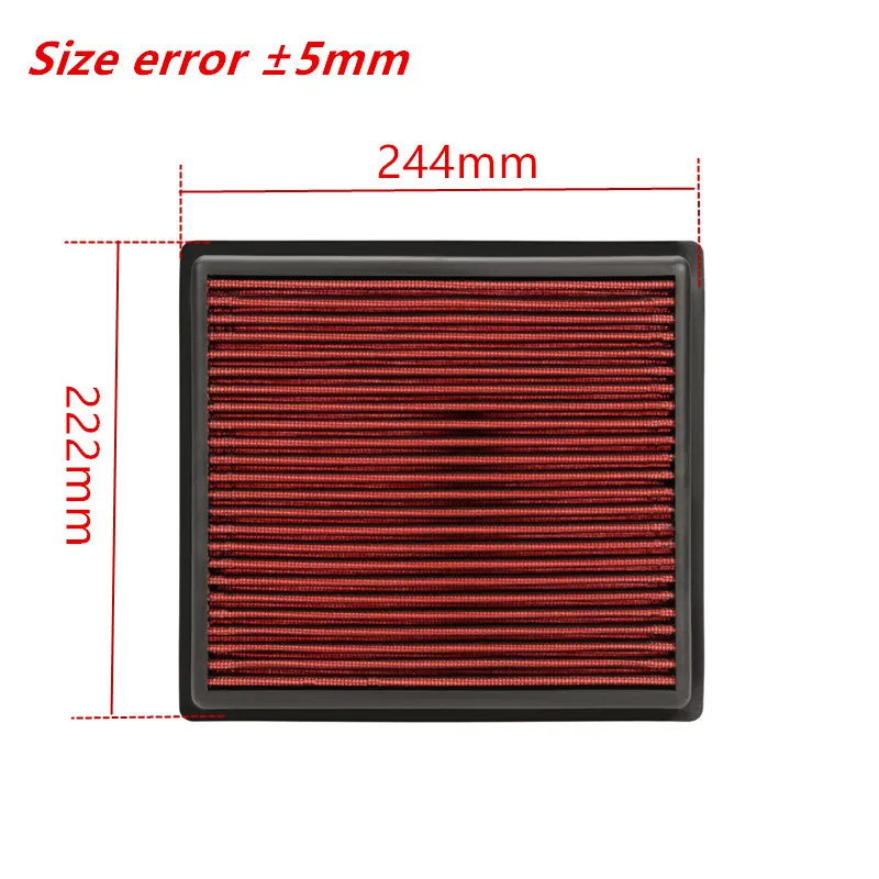 Washable  Air Filter For Highlander, RAV4, Sienna, Avalon, Camry, Triton Automobiles Filters High Flow Car Air Filter