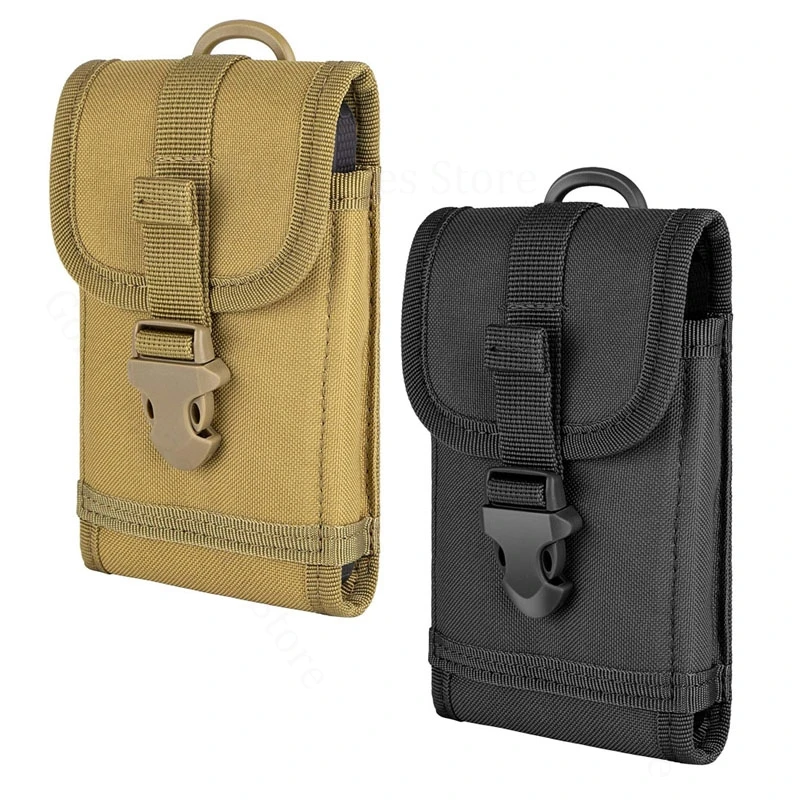 

Tactical Nylon Buckle Phone Case For Infinix Hot 50 60 Pro Plus Waist Belt Bag Phone Pouch For INFINIX Hot 60i 50 40 Pro 30 Play