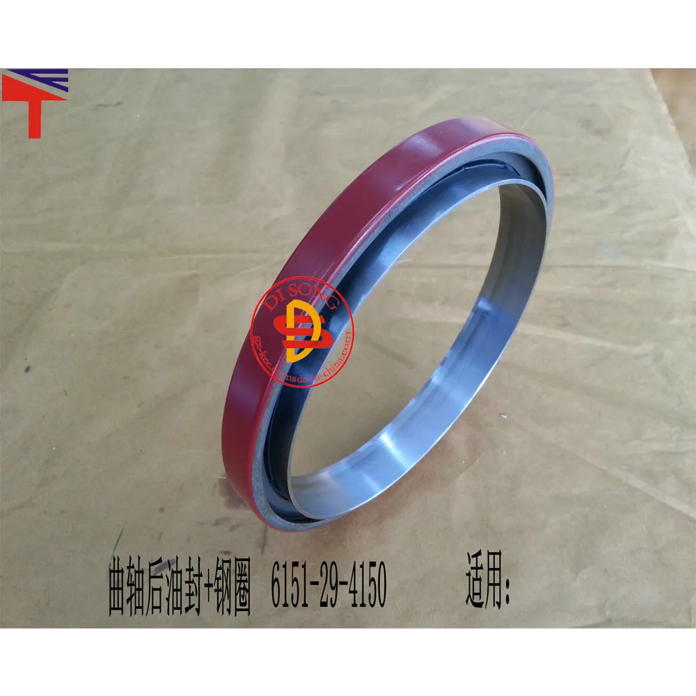 6151-29-3230 مانع تسرب الزيت الأمامي للعمود المرفقي 6251-29-4150 ختم الزيت الخلفي للعمود المرفقي لمحرك 6D140