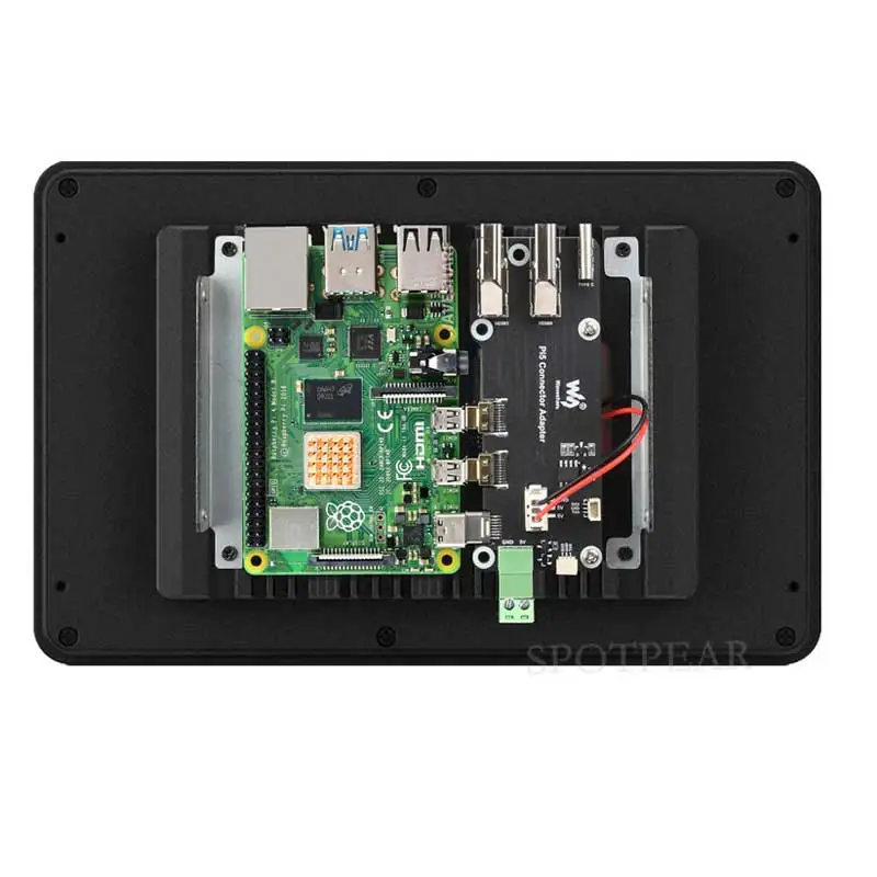Raspberry Pi 7 polegadas HMI industrial DSI Display LCD 7 polegadas TouchScreen Computador 720 × 1280