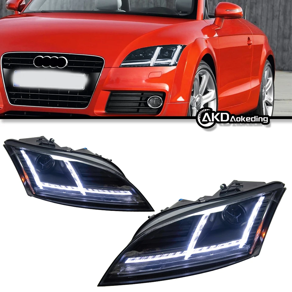 自動車部品アウディ TT ヘッドライト 2006-2012 スタイリング LED デイ