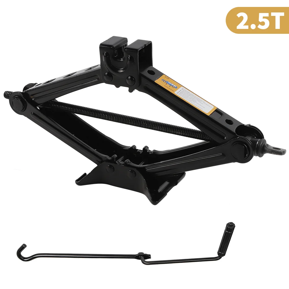 Auto Jack 1.5 T/2.5 T Auto Schaar Jack Auto Reparatie Tool Draagbare Handmatige Lift Jack met arbeidsbesparende Hand-aangezwengeld voor Auto SUV