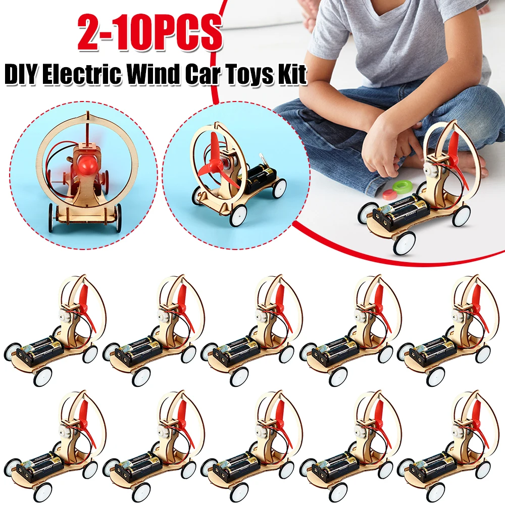 

Детский конструктор «Электрическая машинка на ветряной тяге» для школьников, развивающая игрушка для физических экспериментов, технологическая игрушка, конструктор «Электрическая машинка на ветряной тяге»