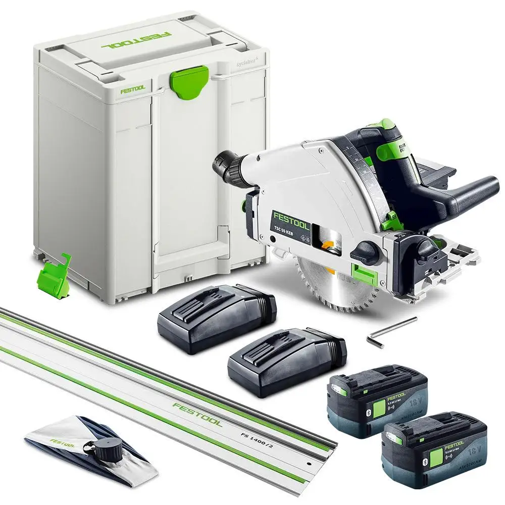 Festool TSC 55KEBI-Plus/XL-FS (577282) 18V 5.2Ah Li-ion 160mm (6