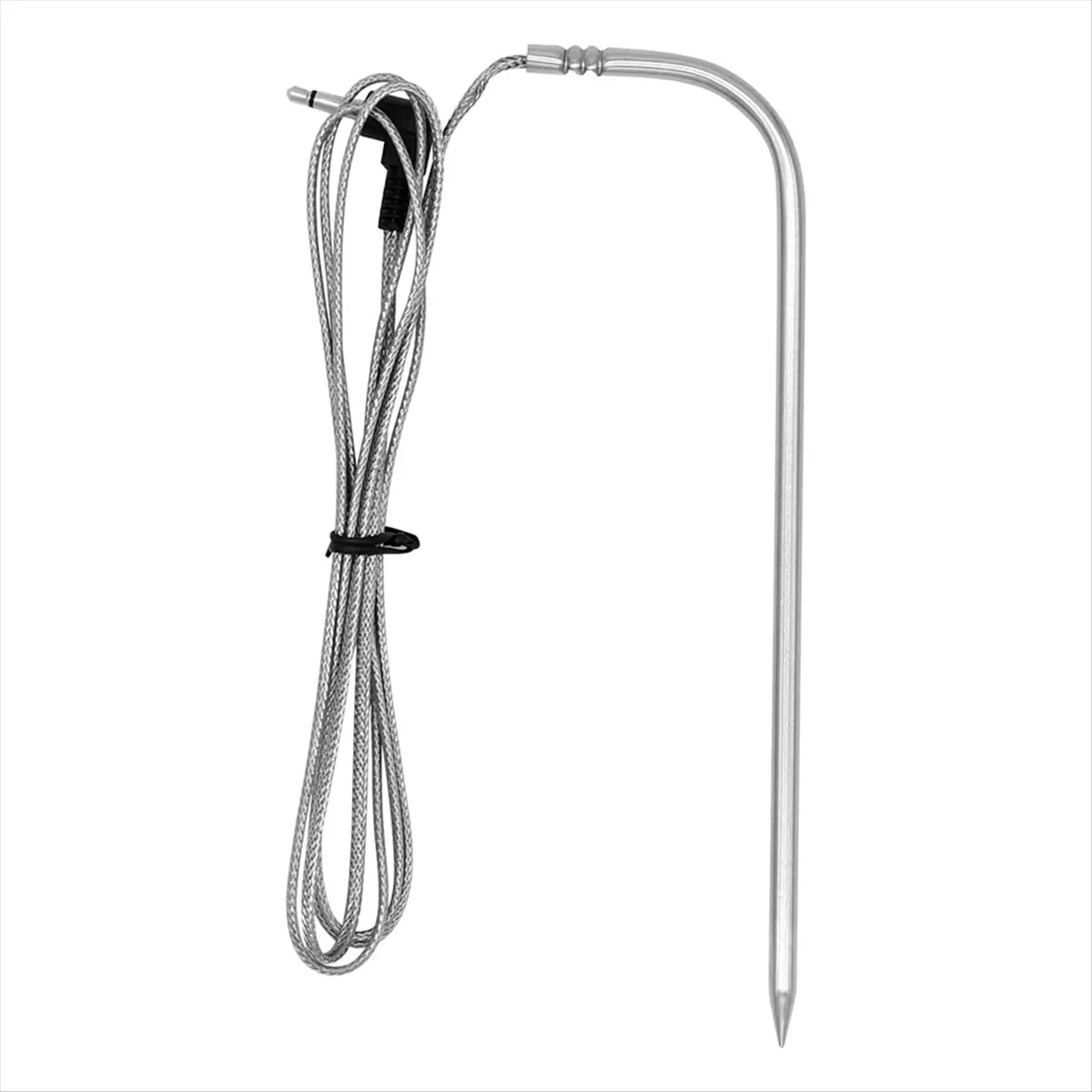 ETRT Replacement Meat Probe for Pellet Gril,Stainless Steel Thermometer Meat Probe with Probe Clip Accessories