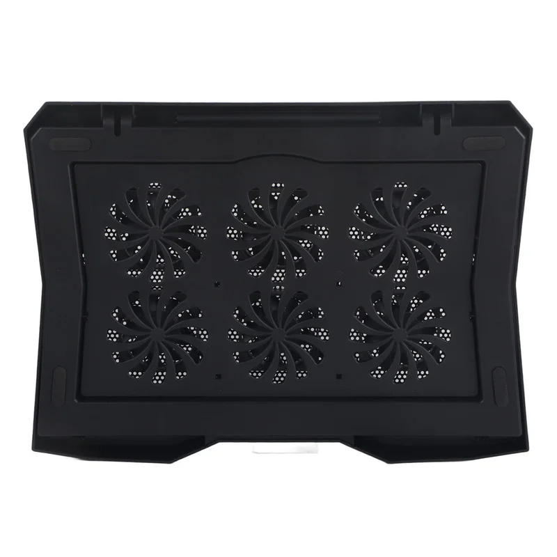 S  for Laptop Cooling Pad 6 Fan Portable Folding Quiet Ergonomic Laptop