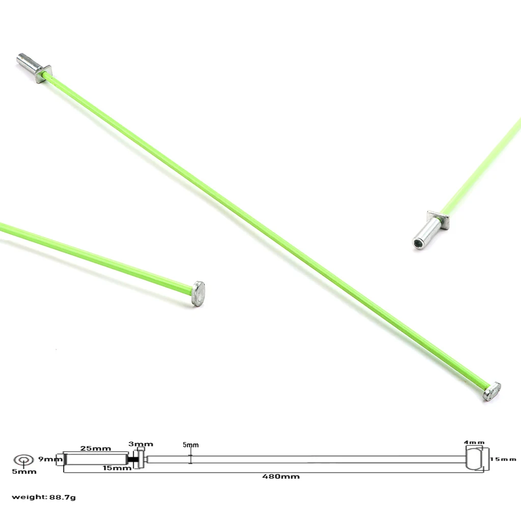 480mm length green Guitar adjustment lever  precision cylindrical single-branch adjustment lever with copper sheet