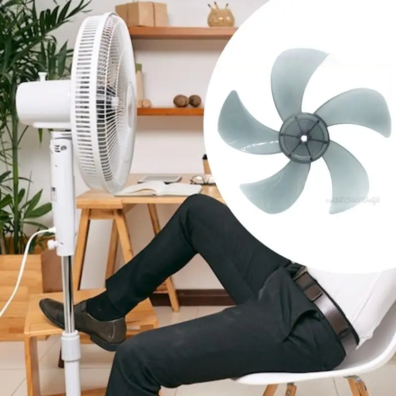 27rb Desk Fan Leaf Plastic Texture Тихая операция для вентиляторов вертикального напольного стола