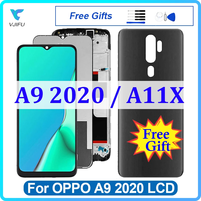 

6.5'' Original LCD For A9 2020 Display Touch Screen For Oppo A11X CPH1937 CPH1939 Pantalla Digitizer Assembly Replacement Repair