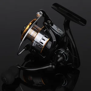 Professional Ultra Light Spinning Reel freshwater and salt water fishing, CNC Metal Spool, Max Drag, Gear Ratio, 1000 ~ 7000, 5.2: 1, 26lb Main Main Sales Molinete 7000 - №9