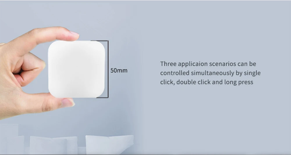 Interruptor Inteligente Mini Zigbee EWelink, Botón de Escenas para Automatización del Hogar, Interruptor de Vinculación 