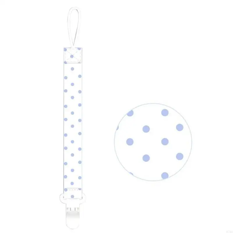 97BE Adjustable Pacifier Clip Holder Convenient & Safe Pacifier Strap Teether Strap Baby Toy Hanger for Convenient Use Gift