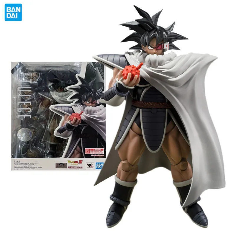 

Bandai Genuine Dragon Ball Anime Figure SHFiguarts Series Turles Action Figure Toy Collectible Model Ornaments Spot Goods