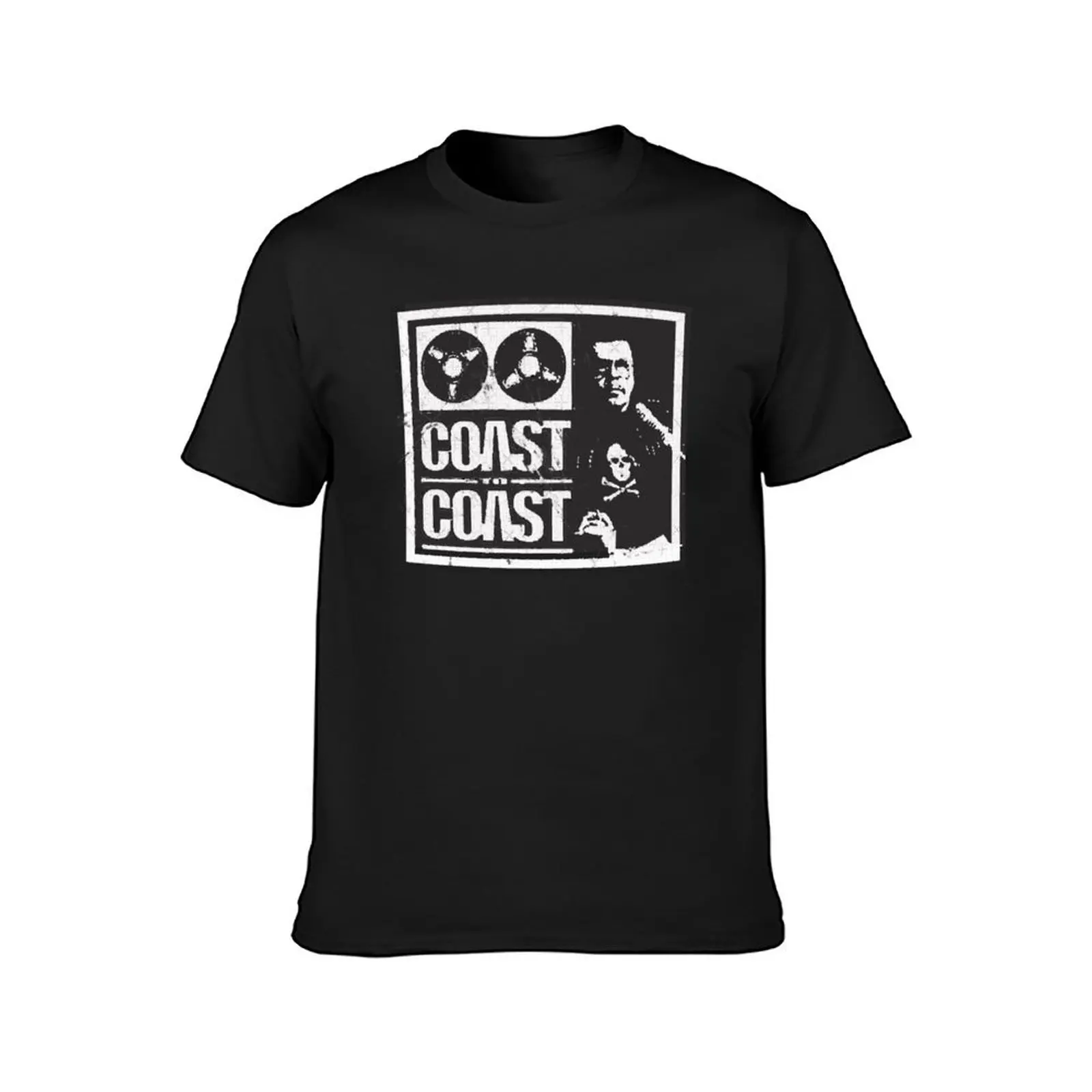 Art Bell - Coast to Coast AM [distressed] Classic T-Shirt plain blacks customizeds men clothing