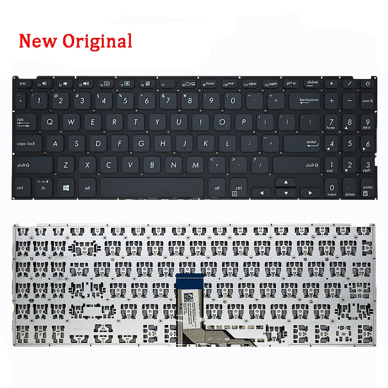 New Genuine Laptop Replacement Keyboard Compatible for ASUS X512F/X512FA X512U/X512UA/X512UB F512DA F512UA