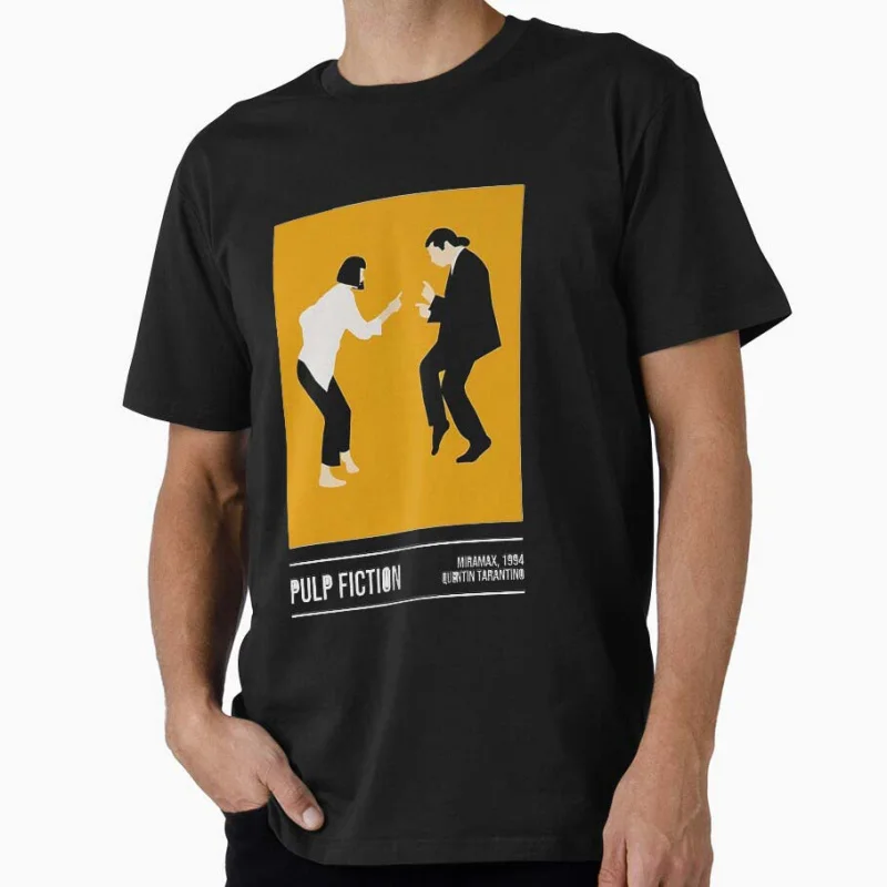 quentin tarrantino dance Cult classic movie Gift t shirt for men Large size tops S-6xl 100% cotton printed clothes