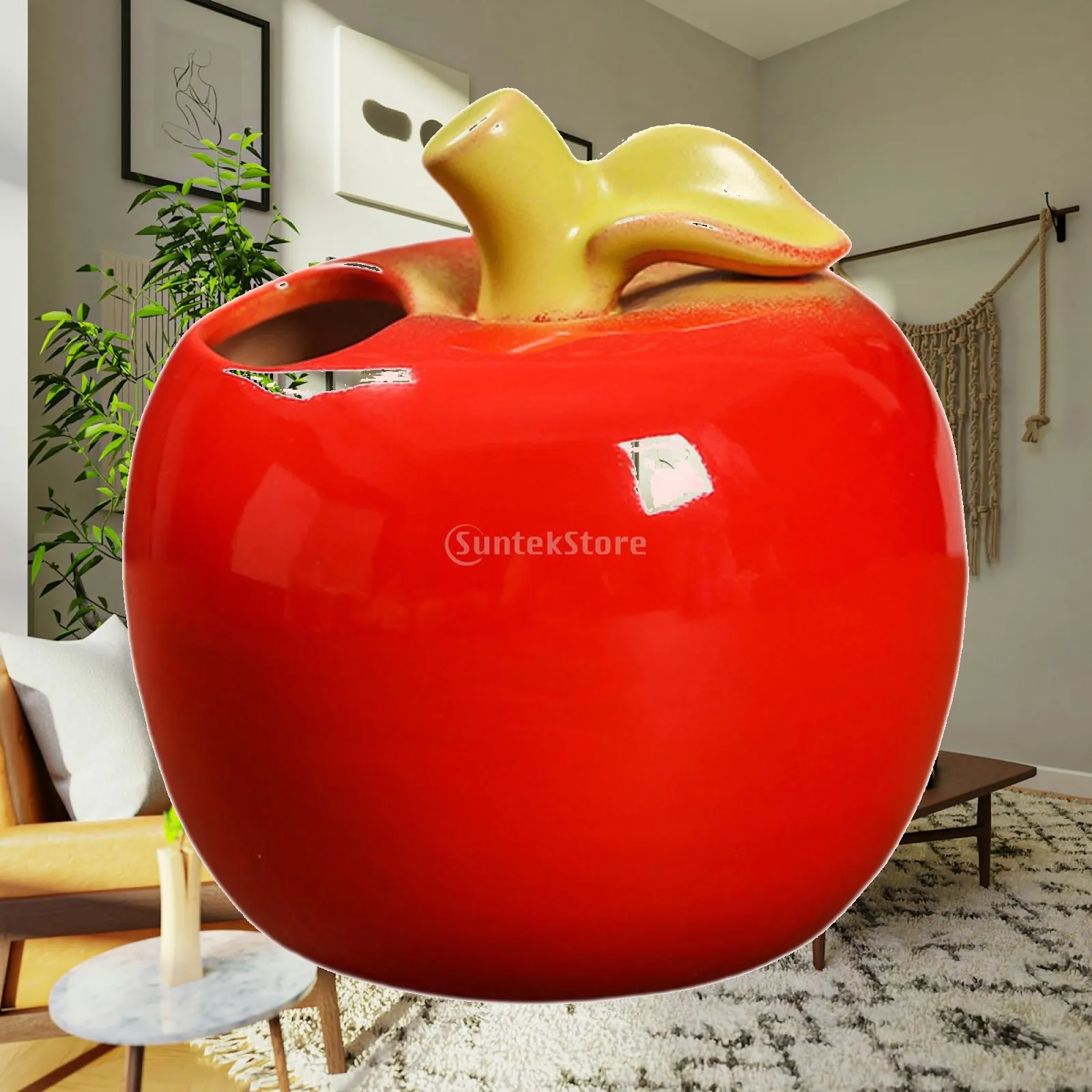 Ceramic Flower Vase in Fruit Shape for Floral Displays And Propagation