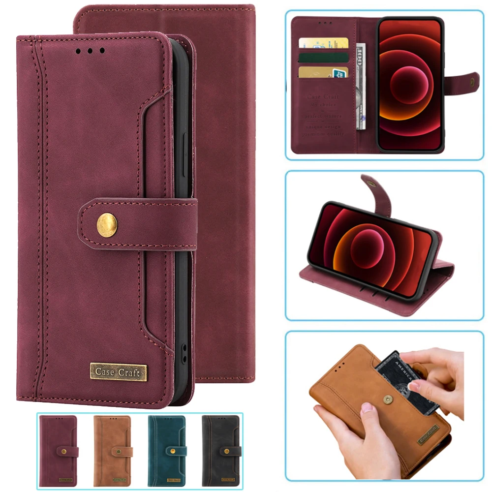 Magnet Case For Huawei Honor 70 50 20 10i 10 10X 9 9X Lite 9A 20S 30 30i 9S Pro Plus Phone Cover Flip Case Leather Skin Book bag