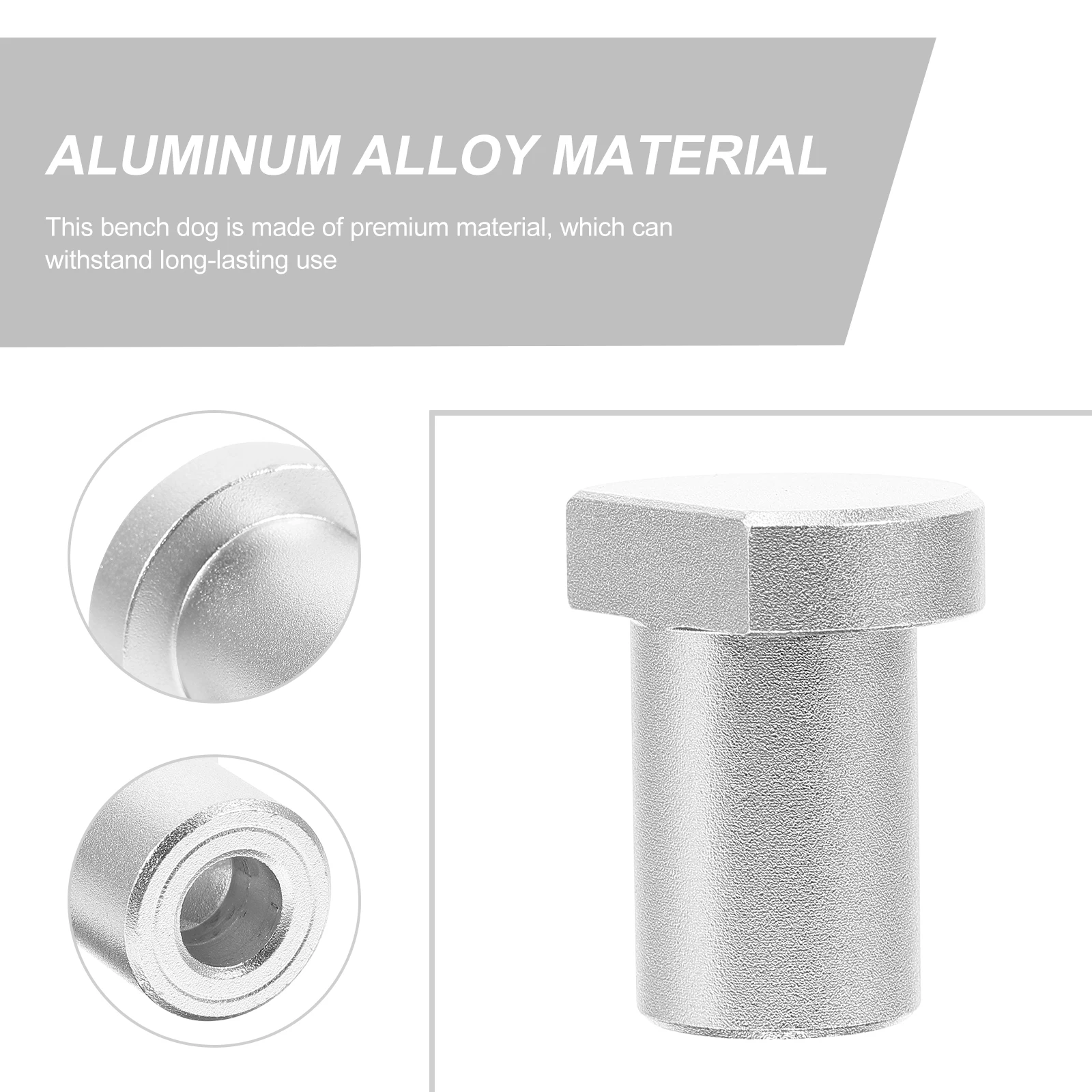 

3pcs Bench Brake Inserts 19Mm Woodworking Short Peg Workbench Positioning Planing Plug Dog Hole Clamps Accessories For Routing