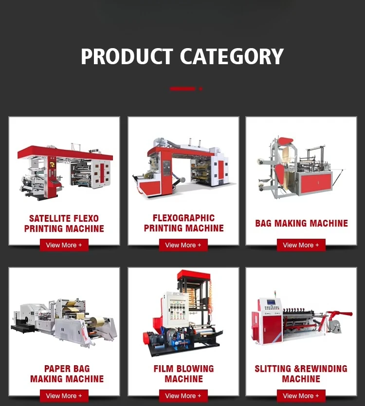 Equipo para fabricar bolsas Máquina para fabricar bolsas de compras de plástico con corte en frío y sellado térmico