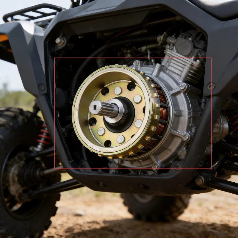 Pole Magneto Rotor For ATV  CFMoto 0800-031000 ENGINE 2V91W CF800ATR-2 800cc CF800UTR Z8 U8 CForce 800cc 850cc