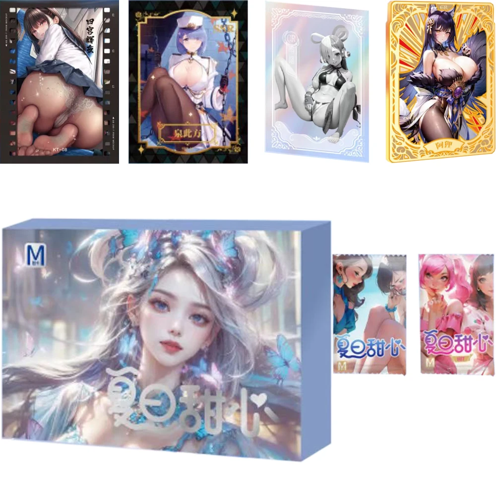 

Wholesale Goddess Story Summer Love Collection Card Anime Girls Party Swimsuit Bikini Feast Booster Box Doujin Toys Hobby Gift