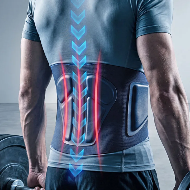 Men And Women Back Exercise Support Straps Relieve Lower Back Pain And Provide Comprehensive Lumbar Support For The Gym