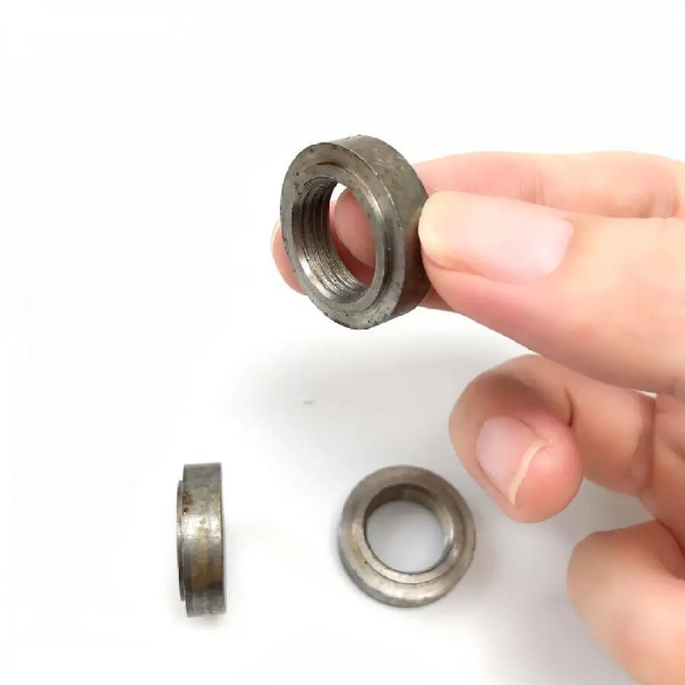 Welding Fastener M18x1 5 Step Nut For Industrial Use Fitness Equipment Bolt Secure Locking Metal Hardware Part