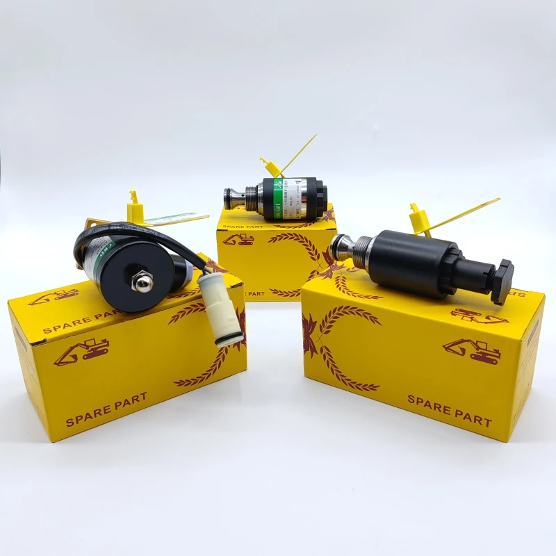 Pompa hidrolik ekskavator ZAX210-5G asli kelompok katup solenoid 9312792