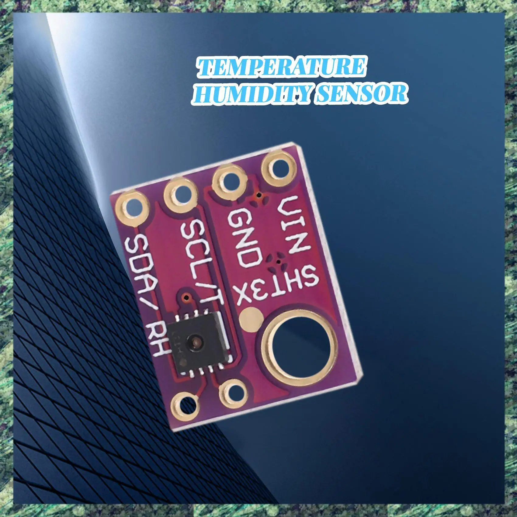 SCLS 3Pcs SHT31-D Temperature Humidity Sensor Digital Output Sensor Module IIC I2C Interface 3.3V For Arduino Raspberry Pi