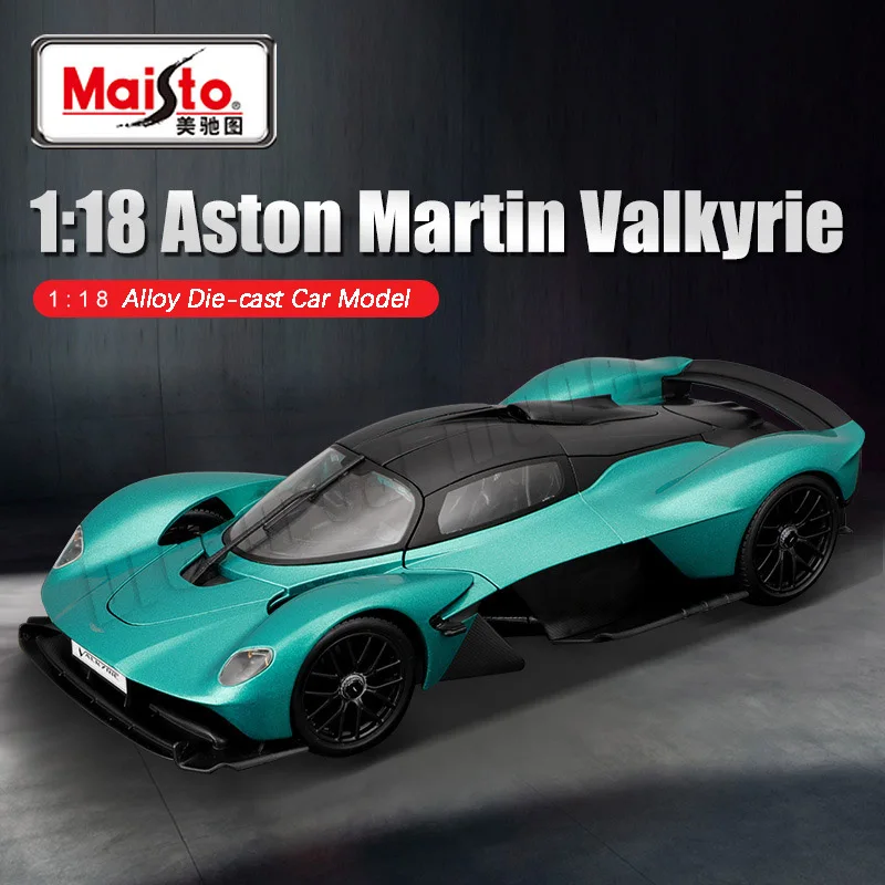 

Новый стиль Maisto 1:18 Aston Martin Valkyrie, литая под давлением модель автомобиля из сплава, Коллекционная миниатюрная модель автомобиля, игрушки, подарок, оптовая продажа