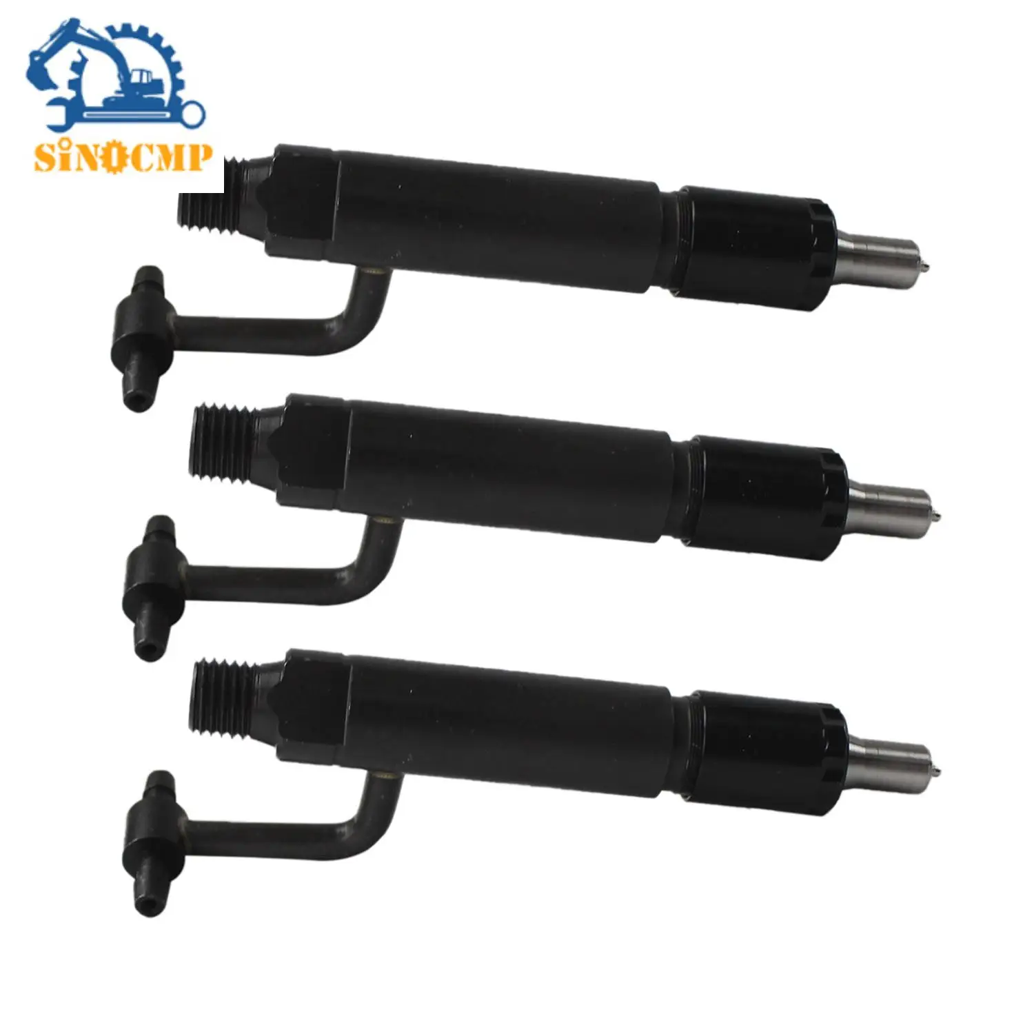 3x Yanmar Fuel Komatsu S3D84 3TNV88 for Injector 3TNV84 3D88E 729004-53101 4D88E