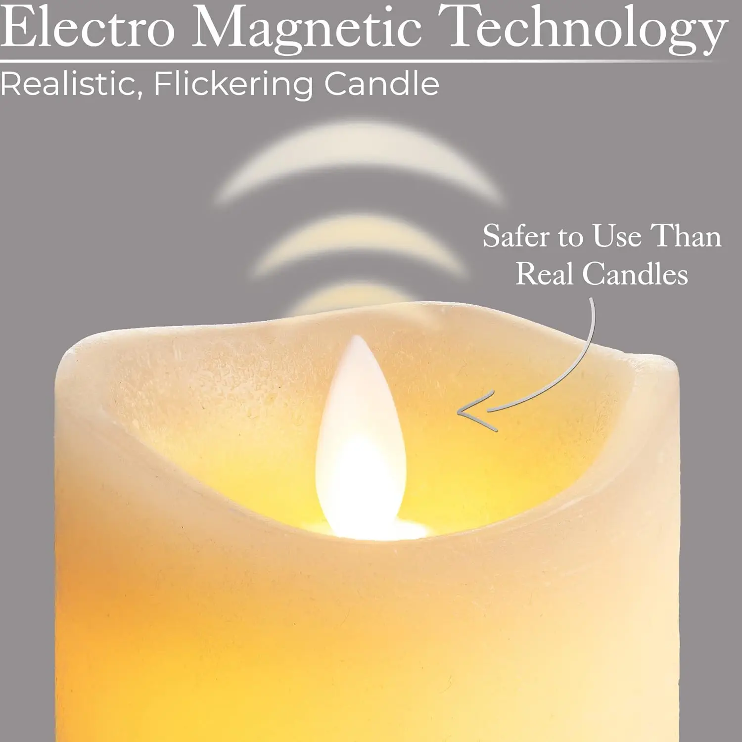 مجموعة شموع LED لعيد الميلاد تحكم واقعي ثلاثي الأبعاد لهب وامض يعمل بالبطارية هدية ديكور منزلي لعطلة عيد الميلاد