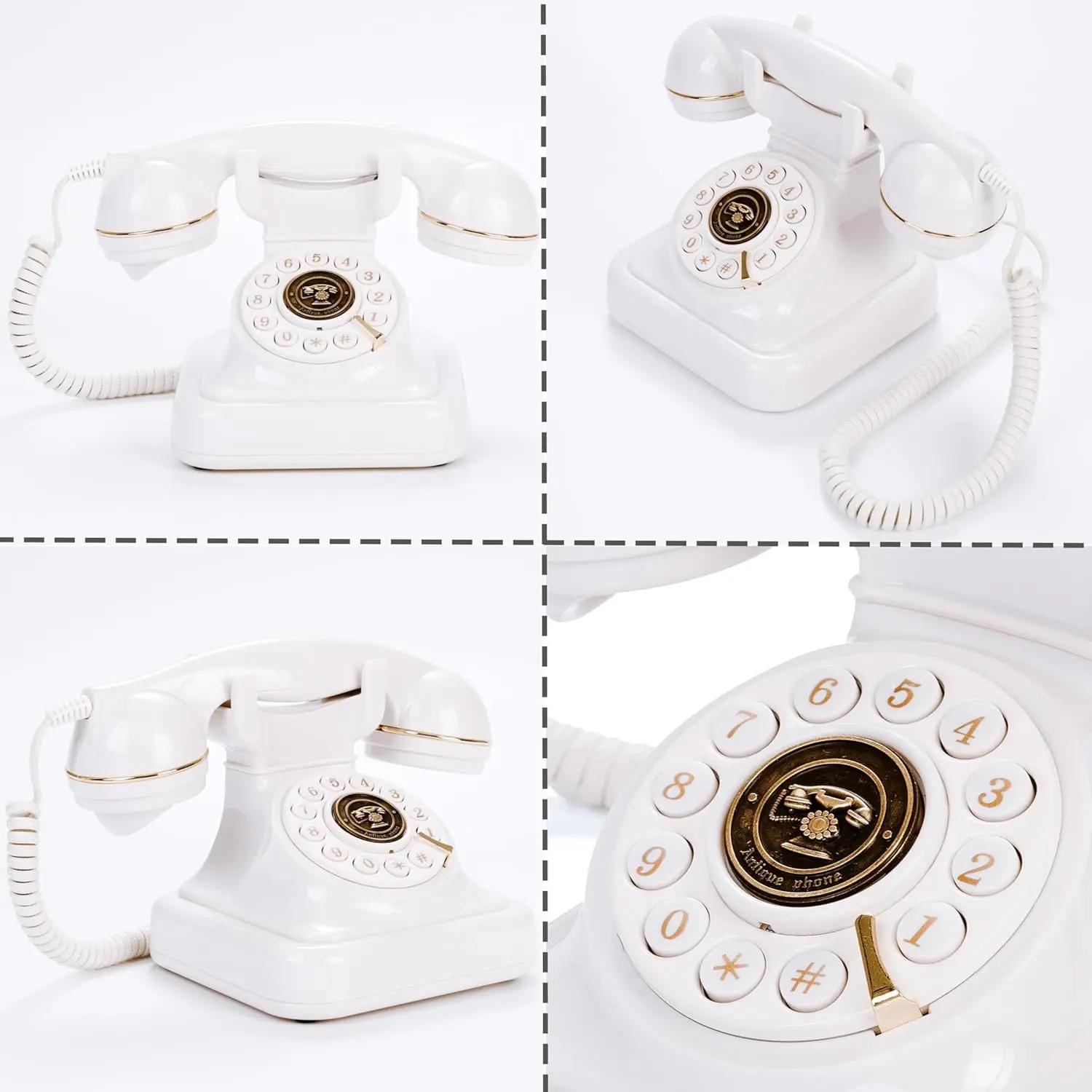 Classic audio message book wedding phone guest voice message sign-in book banquet audio blessing recording information phone