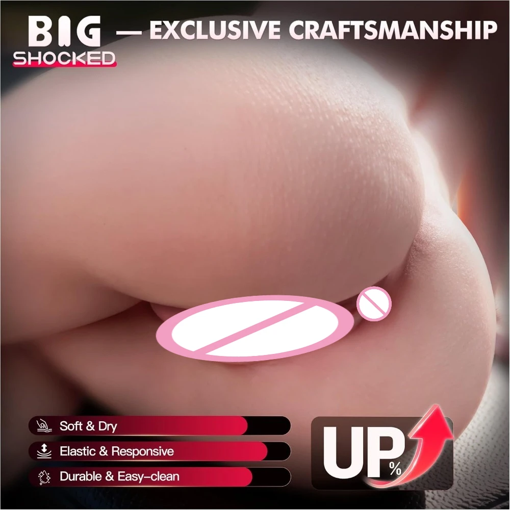 Sex Real Vagina Pussy Male Masturbator Mouth Oral Licking Anal Ass Masturbation Cup Adult Games Erotic Products Sex Toys for Men