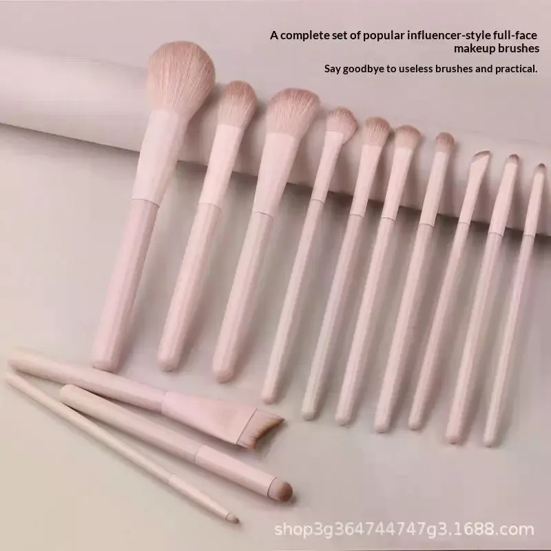 13개 메이크업 브러쉬 세트 메이크업 컨실러 블러쉬 파우더 브러쉬 아이섀도우 하이라이터 파운데이션 브러쉬 화장품 뷰티 도구