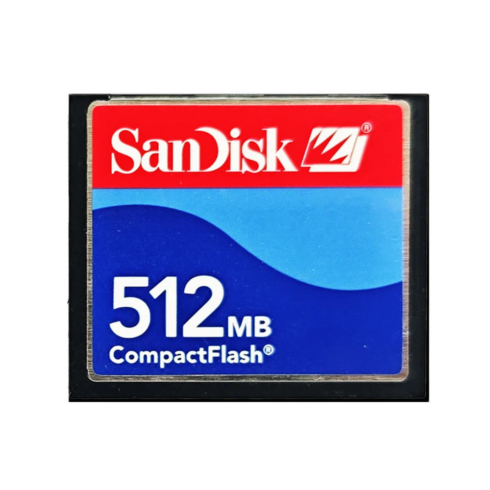 SanDisk CompactFlash 512MB CF Cards Cameras Memory Cards Industrial Compact Flash for  Frank, Fanuc, CNC, Mitsubishi