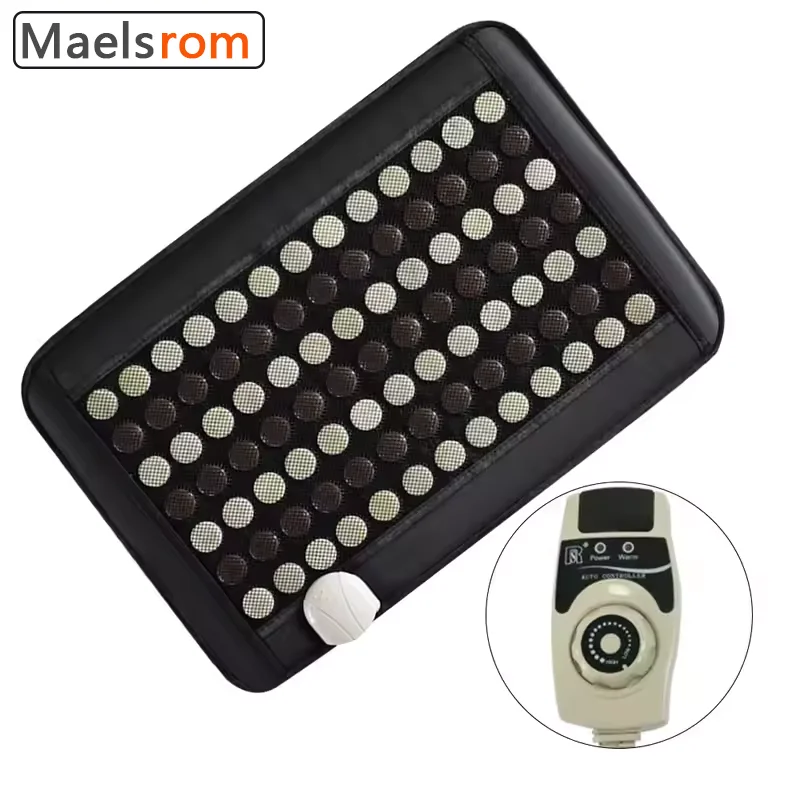 

Jade Heating Pad Tourmaline Electric 60x40 cm 91 Jade Stones Warm Comfort Home Spa Accessory Heat Mat Comfortable Sleep Matress