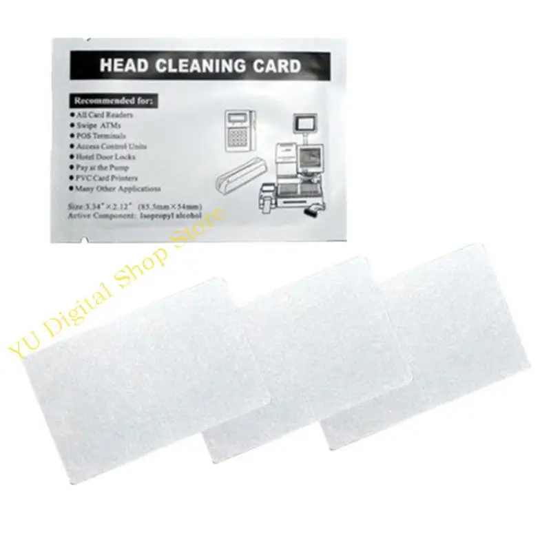 96BA Cleaning Card For Hotel Door Locks/POS/ATM/Vending/Slot Machines