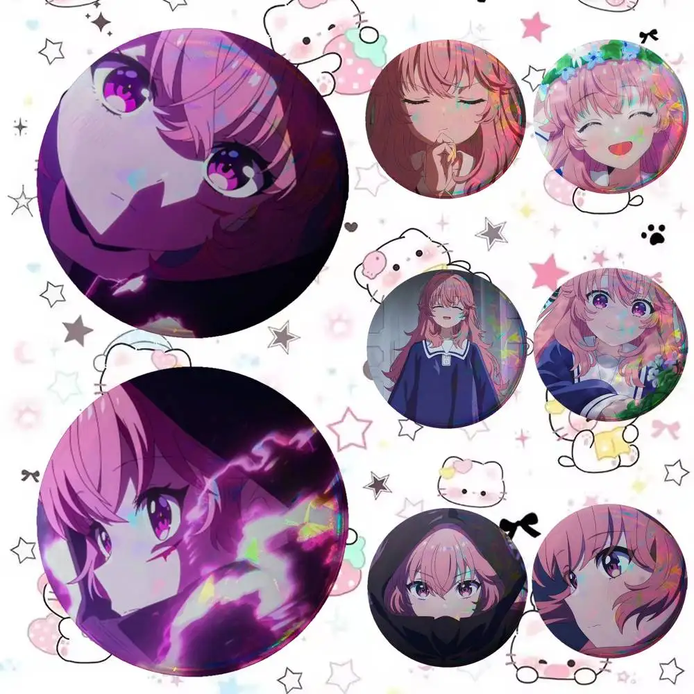 Anime I Want to Love You Till Your Dying Day Mimi Kagari   Badge Tinplate Coin Brooch Clothing Backpack Accessories Lapel Pin
